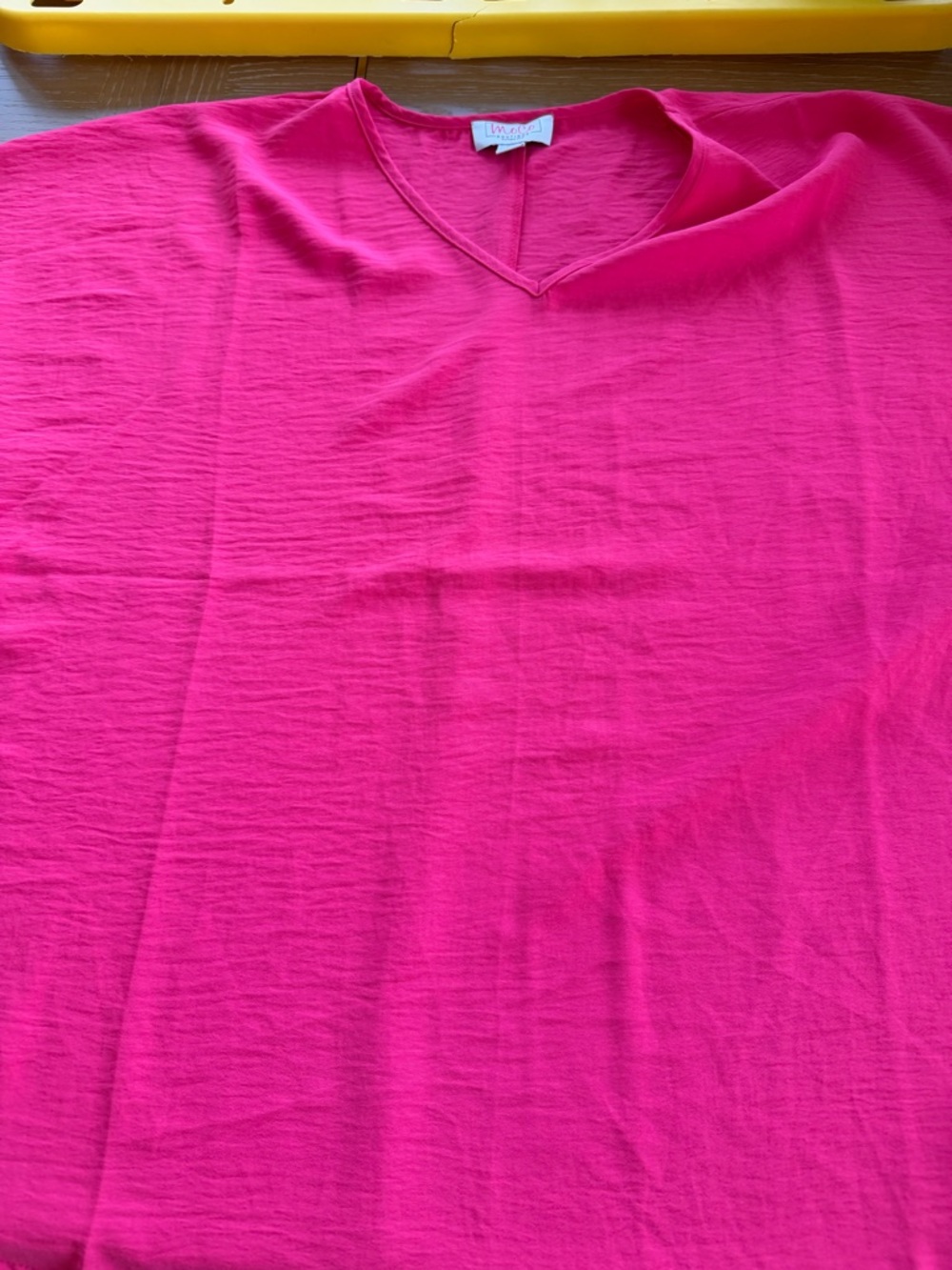 wild fable Bright Pink V-Neck Blouse